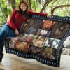 Annie Leonhart Attack On Titan Premium Quilt Anime Home Decor Custom For Fans 11
