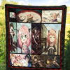 Anya Forger And Yor Forger Spy x Family Premium Quilt Blanket Anime Home Decor Custom For Fans 5