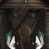 Attack On Titan Anime Premium Quilt - Eren The Titan Form With Green Eyes Artwork Quilt Blanket 7