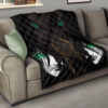 Attack On Titan Anime Premium Quilt - Eren The Titan Form With Green Eyes Artwork Quilt Blanket 15