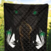 Attack On Titan Anime Premium Quilt - Eren The Titan Form With Green Eyes Artwork Quilt Blanket 5