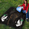 Attack On Titan Anime Premium Quilt - Eren The Titan Form With Green Eyes Artwork Quilt Blanket 9