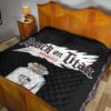 Attack On Titan Anime Premium Quilt - Funny Chibi Cleaning Levi In Jar Bottle Trap Quilt Blanket 19
