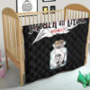 Attack On Titan Anime Premium Quilt - Funny Chibi Cleaning Levi In Jar Bottle Trap Quilt Blanket 21