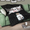 Attack On Titan Anime Premium Quilt - Funny Chibi Cleaning Levi In Jar Bottle Trap Quilt Blanket 17