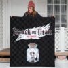 Attack On Titan Anime Premium Quilt - Funny Chibi Cleaning Levi In Jar Bottle Trap Quilt Blanket 3