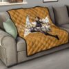 Attack On Titan Anime Premium Quilt - Handsome Levi Fighting Wind Blade White Wing Quilt Blanket 15