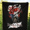 Attack On Titan Anime Premium Quilt - Levi And Colossal Titan Transform Quilt Blanket 5