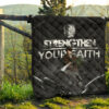 Attack On Titan Anime Premium Quilt - Levi Fighting Strengthen Your Faith Chains Quilt Blanket 13