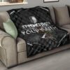 Attack On Titan Anime Premium Quilt - Levi Fighting Strengthen Your Faith Chains Quilt Blanket 15