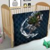 Attack On Titan Anime Premium Quilt - Levi Fighting Wind Blade Metal Wings Of Freedom Quilt Blanket 21