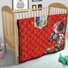 Attack On Titan Anime Premium Quilt - Merry Christmas Levi Ackerman Steal Gifts Quilt Blanket 21
