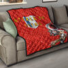 Attack On Titan Anime Premium Quilt - Merry Christmas Levi Ackerman Steal Gifts Quilt Blanket 15