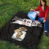 Attack On Titan Anime Premium Quilt - Mikasa Ackerman In Jar Bottle Trap Quilt Blanket 9