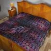 Aztec Boho Feather Quilt Blanket Gift For Native Lover 21