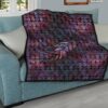 Aztec Boho Feather Quilt Blanket Gift For Native Lover 19