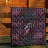 Aztec Boho Feather Quilt Blanket Gift For Native Lover 11