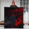 Berserk Anime Premium Quilt - Guts Full Armor Armadura Manga Scene Quilt Blanket 3