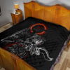 Berserk Anime Premium Quilt - Main Characters Dark Black Sun Artwork Quilt Blanket 19