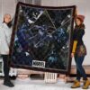 Black Spider Man Premium Quilt Blanket Movie Home Decor Custom For Fans 1