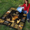 Black Velvet Quilt Blanket All I Need Is Whisky Gift Idea 9