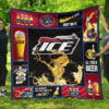 Bud Ice Quilt Blanket Beer Lover Funny Gift Idea 1