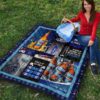 Bud Light Quilt Blanket Funny For Beer Lover 9