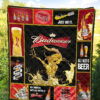 Budweiser Quilt Blanket Funny Beer Lover Gift Idea 5