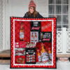 Budweiser Quilt Blanket Funny Gift Idea For Beer Lover 3