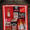 Budweiser Quilt Blanket Funny Gift Idea For Beer Lover 7