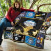 Busch Light Quilt Blanket Beer Lover Funny Gift 11