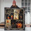 Canadian Mist Quilt Blanket Whiskey Inspired Me Funny Gift Idea 3