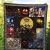 Characters In The Nightmare Before Christmas Premium Quilt Blanket Cartoon Home Decor Custom For Fans 5