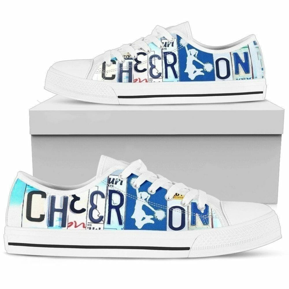 Cheer On Women Sneakers Style Gift Idea