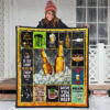 Cheers Drinking Beer Premium Quilt Blanket Hobby Home Decor Custom For Fans 3