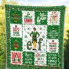 Christmas Elf Quilt Blanket Funny Xmas Gift Idea 5