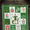 Christmas Elf Quilt Blanket Funny Xmas Gift Idea 7