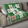 Christmas Elf Quilt Blanket Funny Xmas Gift Idea 15