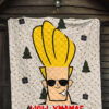 Christmas Premium Quilt | Cool Johnny Bravo Wow Xmamas Patterns Quilt Blanket 7