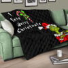 Christmas Premium Quilt | Grinch Love Merry Christmats Candy Cane And Bomb Quilt Blanket 17