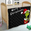 Christmas Premium Quilt | Grinch Love Merry Christmats Candy Cane And Bomb Quilt Blanket 21