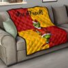 Christmas Premium Quilt | Grinchffindor Grinch Hogwarts Gryffindor Red Yellow Quilt Blanket 15