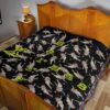 Christmas Premium Quilt | Rick Morty Ruben Floating Santa Patterns Quilt Blanket 19