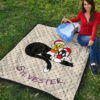 Christmas Premium Quilt | Tweety Sitting On Sylvester Star Patterns Quilt Blanket 9