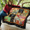 Cocktails Quilt Blanket Funny For Cocktail Lover 11