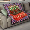 Coke Cola Retro Aesthetic Patterns Premium Quilt Blanket 15