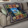 Colorful Tree Of Life Quilt Blanket For Earth Lover 11