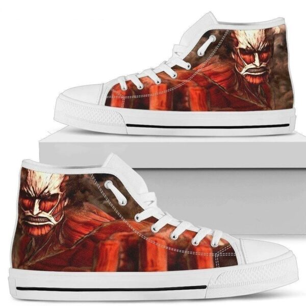 Colossal Titan Attack On Titan Sneakers High Top Shoes
