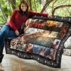 Colossus Titan Attack On Titan Premium Quilt Blanket Anime Home Decor Custom For Fans 11