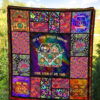 Cool Win In My Hair Hippie Van Quilt Blanket Funny Gift Idea 5